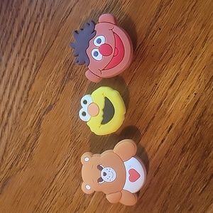Sesame Street and Care Bears Croc Jibbets